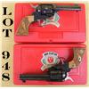 Image 2 : Lot of two consecutive numbered Ruger John  Wayne Centennial Vaquero single action  revolvers, in fa