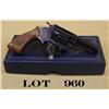 Image 1 : Smith & Wesson Model 36-1 DA revolver, .38  Special cal., desirable 3” pinned barrel,  blue finish, 
