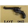 Image 2 : Colt Model 1877 DA revolver, .41 cal., 4-1/2”  barrel, blue finish, checkered black hard  rubber gri