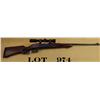 Image 1 : Savage Model 99F lever action rifle, .243  Win. cal., 22” round barrel, blue finish,  checkered wood