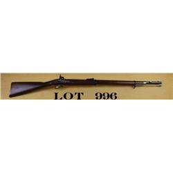 Italian-made copy of a percussion Tower black  powder musket, .58 cal., 32” round barrel,  blue and 