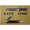 Image 1 : German SA dagger and sheath approx. 14-3/4”  overall with an approx. 9” blade marked  “Gebr. Grafrat