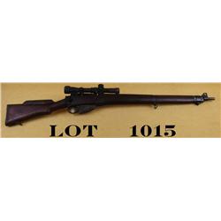SMLE Sniper bolt-action military rifle, .303  cal., 25” barrel, military finish, full wood  stock wi