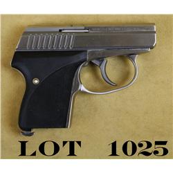 L.W. Seecamp, .32 acp cal. semi-auto pistol,  stainless steel, double action #037570. A  favorite hi