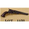 Image 1 : Colt 1851 Navy, small guard variation, .36  caliber percussion, serial #19887. Good  overall conditi