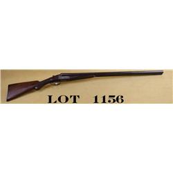 Remington hammerless double-barrel 12ga  shotgun. 30” Damascus steel barrels. Good  condition., seri