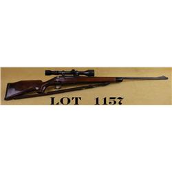 Remington model 722, .222 caliber, bolt  action rifle, with classic 1950’s to 60’s  period custom st