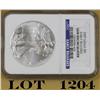 Image 1 : 2007 US Eagle $1, NGC graded Gem  Uncirculated. Est: $35 - $70