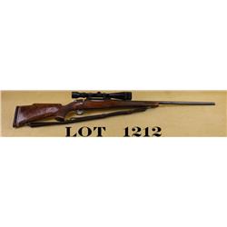 Fine quality custom sporting rifle on 98  Mauser action. Barrel marked “7-61” in 7mm  caliber. Unide