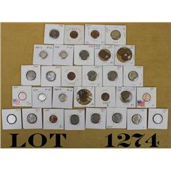 Bonanza Lot of collector’s coins including  early Indian Head pennies, and various  American coinage