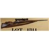 Image 1 : Custom bolt-action sporting rifle on 98  Mauser action, .30 caliber bore. Unmarked as  to caliber an