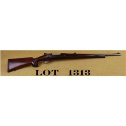 Czech export 98 Mauser action, converted  sporting rifle. .30-06 caliber, 22” barrel,  folding rear 