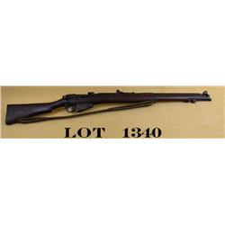 Enfield SMLE No. 1 bolt-action rifle, .303  cal., 25-1/2” barrel, military blue finish,  four sling 