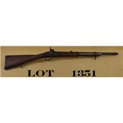 Tower Enfield percussion short rifle, .577  cal., 24” round barrel, blue and case  hardened finish, 