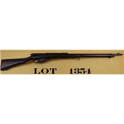 Lee-Enfield bolt-action rifle, .303 cal., 30”  barrel, military blue finish, wood stock,  four sling