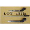 Image 1 : Lot of three misc. bayonets in overall good  condition.  Est.:  $50-$75.
