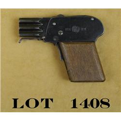 EMGE O/U starter’s type gun, 1-1/2” barrels  (not bored thru with “vents” on the top of  the barrels