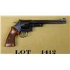 Image 1 : Smith & Wesson Model 27-2 DA revolver, .357  magnum cal., 8-3/8” barrel, blue finish,  combat checke