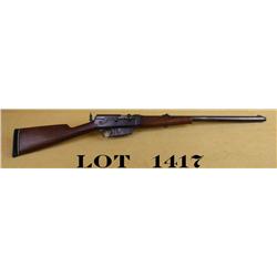 Remington Model 8 semi-auto rifle, .35 Rem.  cal., 23” barrel, blue finish, wood stocks,  #68232. Th