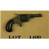 Image 1 : Well worn Colt New Line spur trigger  revolver, .22 cal., 2-1/4” barrel, brass  frame, rosewood grip