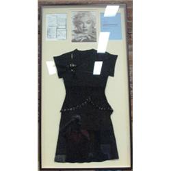 Marilyn Monroe Dress Framed