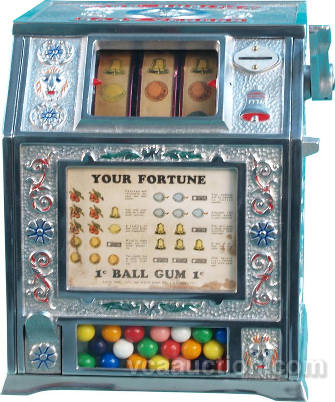 1 Cent Countertop Lion Puritan Baby Vendor 3Reel Gumba