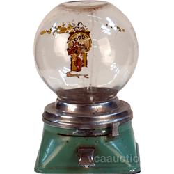 Early 1 Cent Countertop Square Base Ford Gumball