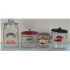 Image 1 : Lot Of 4 Early Country Store Countertop Glass Container