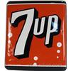 Image 1 : 7UP Curved Corners Tin Sign