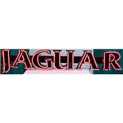 "JAGUAR" Neon Dealership Sign,