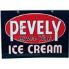 Image 1 : Pevey Ice Cream Double Sided Porcelain Sign