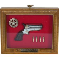 Early Authentic Gambling Sharps Derringer Gun c1850's