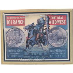 Iron Tail - America's Representative Indian Chief Litho