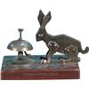 Image 1 : Cast-Iron Countertop Peter Rabbit Cigar Cutter & Bell