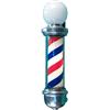 Image 1 : Vintage Barber Shop Trade Sign Barber Pole Model 77