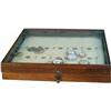 Image 1 : Early Wood & Glass Countertop Store Watch Display Case
