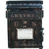 Image 1 : Early Wall Mount Cast-Iron US Mail Letters Box