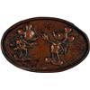 Image 1 : Early Oval Embossed Copper Mickey Mouse Ice Cream