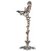 Image 1 : Floor Model Cast-Iron Copper Plated Indian Smoke Stand/