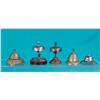 Image 1 : Lot Of 5 Victorian Hotel Desk Service Call Bells