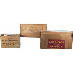 Lot Of Different Crates & Boxes: