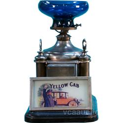 Countertop Cast-Iron "Yellow Cab" Cigar Cutter & Gas La
