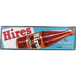 Hires Root Beer Embossed Self-Framed Tin Sign
