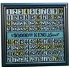 Image 1 : Glass Framed Keno Game Number Board