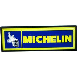 Plastic Light-Up Double Sided "Michelin" Tire Sign