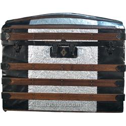 Early Wood & Metal Trunk
