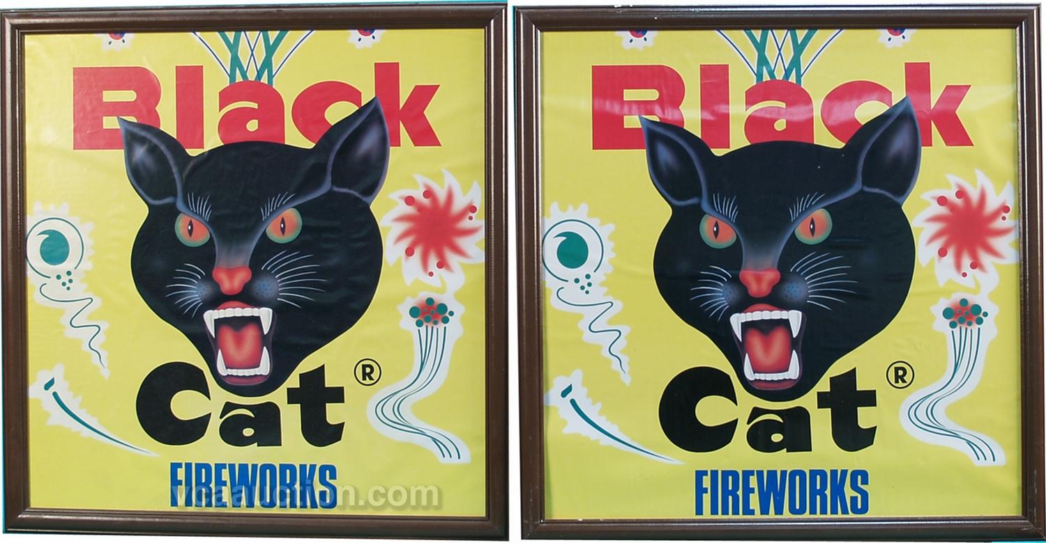 Get Lot Of 2 Black Cat Fireworks Posters In Frames Desktop Wallpaper Wallpaper Lot Of 2 Black Cat Fireworks Posters In Frames For iPhone Free