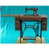 Image 1 : Early Floor Model Singer Foot-Pedal Sewing Machine No.
