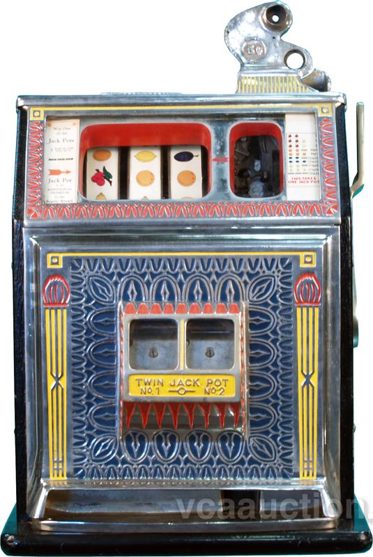 5 Cent Watling Blue Seal Twin Jackpot Slot Machine