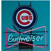 Image 1 : "Budweiser" Beer Neon Light "Cubs"